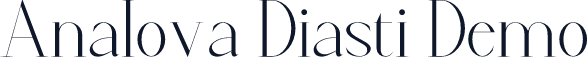 Analova Diasti Demo