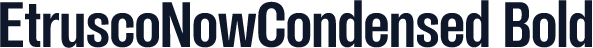 EtruscoNowCondensed Bold