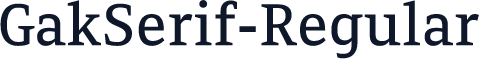 GakSerif-Regular