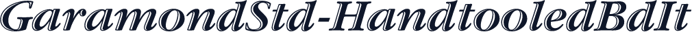 GaramondStd-HandtooledBdIt