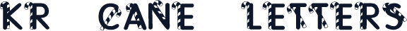 KR Cane Letters