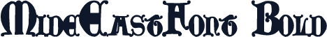 MideEastFont Bold