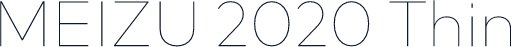 MEIZU 2020 Thin