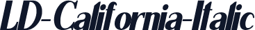 LD-California-Italic