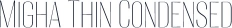 Migha Thin Condensed