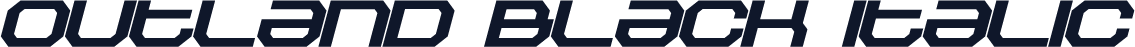 Outland Black Italic