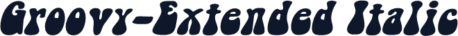 Groovy-Extended Italic