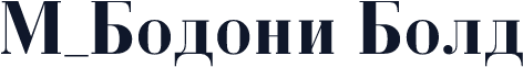 M_Bodoni Bold