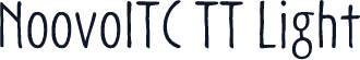 NoovoITC TT Light