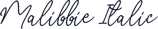 Malibbie Italic