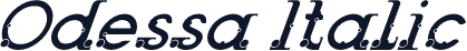 Odessa Italic