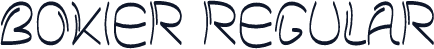 Bokier Regular