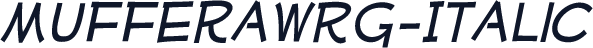 MufferawRg-Italic