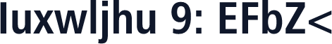 Frutiger 67 BC_W9
