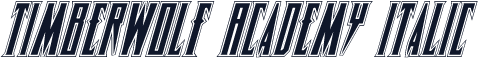 Timberwolf Academy Italic