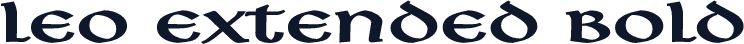 Leo Extended Bold