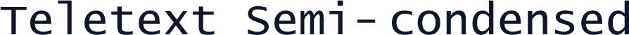 Teletext Semi-condensed