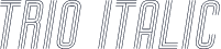 Trio Italic