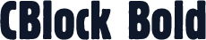 CBlock Bold