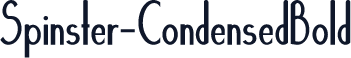 Spinster-CondensedBold