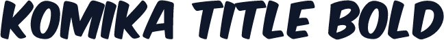Komika Title Bold