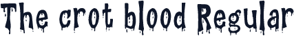 The crot blood Regular