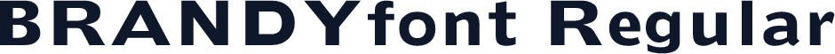 BRANDYfont Regular