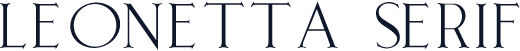 Leonetta Serif