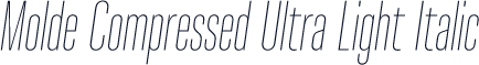 Molde Compressed Ultra Light Italic