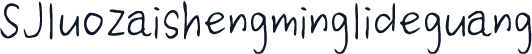 SJluozaishengminglideguang