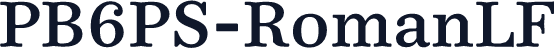 PB6PS-RomanLF