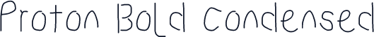 Proton Bold Condensed