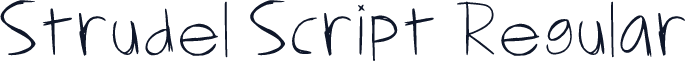 Strudel Script Regular