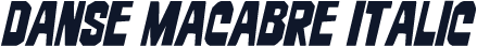 Danse Macabre Italic