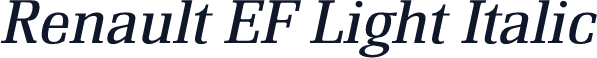 Renault EF Light Italic