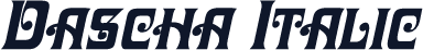Dascha Italic