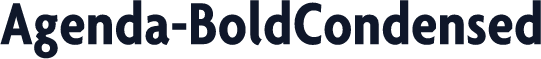 Agenda-BoldCondensed