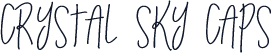 Crystal Sky Caps