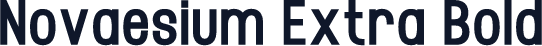 Novaesium Extra Bold