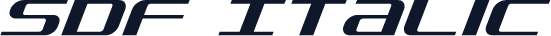 SDF Italic