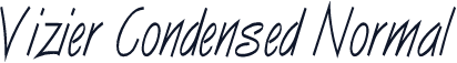 Vizier Condensed Normal