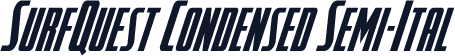 SurfQuest Condensed Semi-Ital