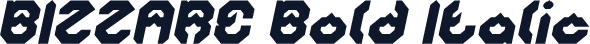 BIZZARE Bold Italic