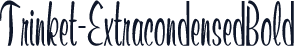 Trinket-ExtracondensedBold