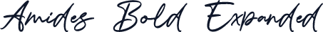 Amides Bold Expanded