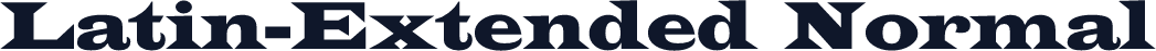 Latin-Extended Normal