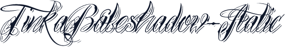 TinkaBabeshadow-Italic