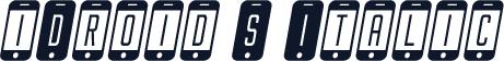 iDroid S Italic