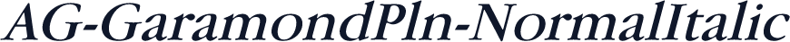 AG-GaramondPln-NormalItalic