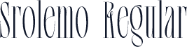 Srolemo Regular